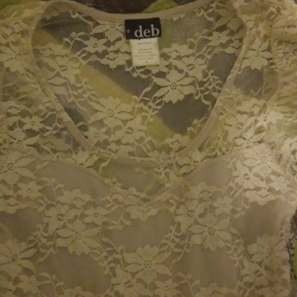 Cream Skater Dress - Picture 3 of 3